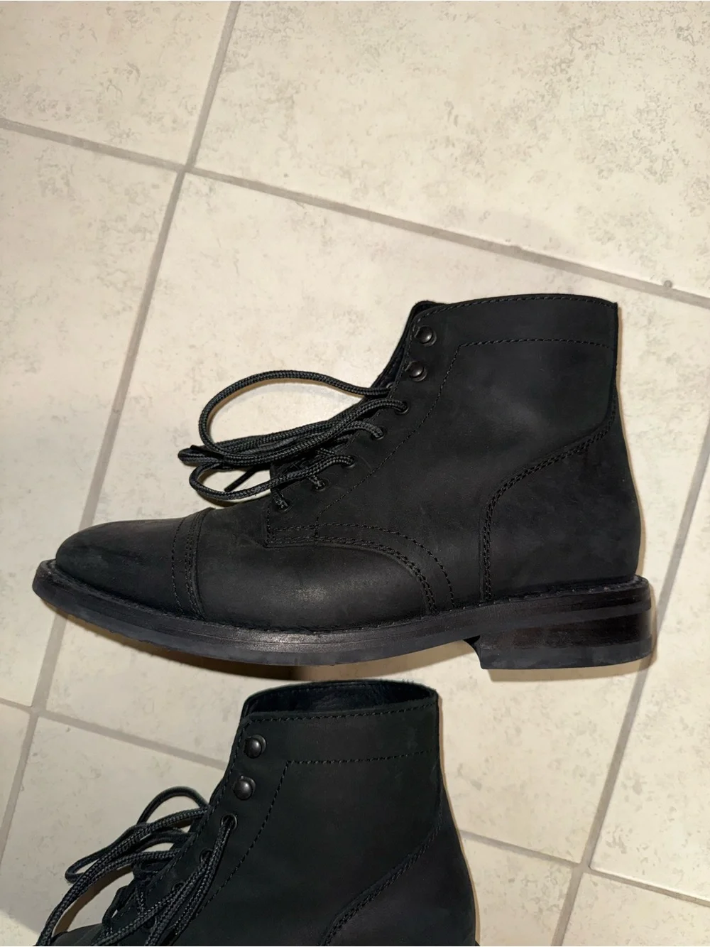 Thursday Boot Company Men's Black Matte Captain Boots